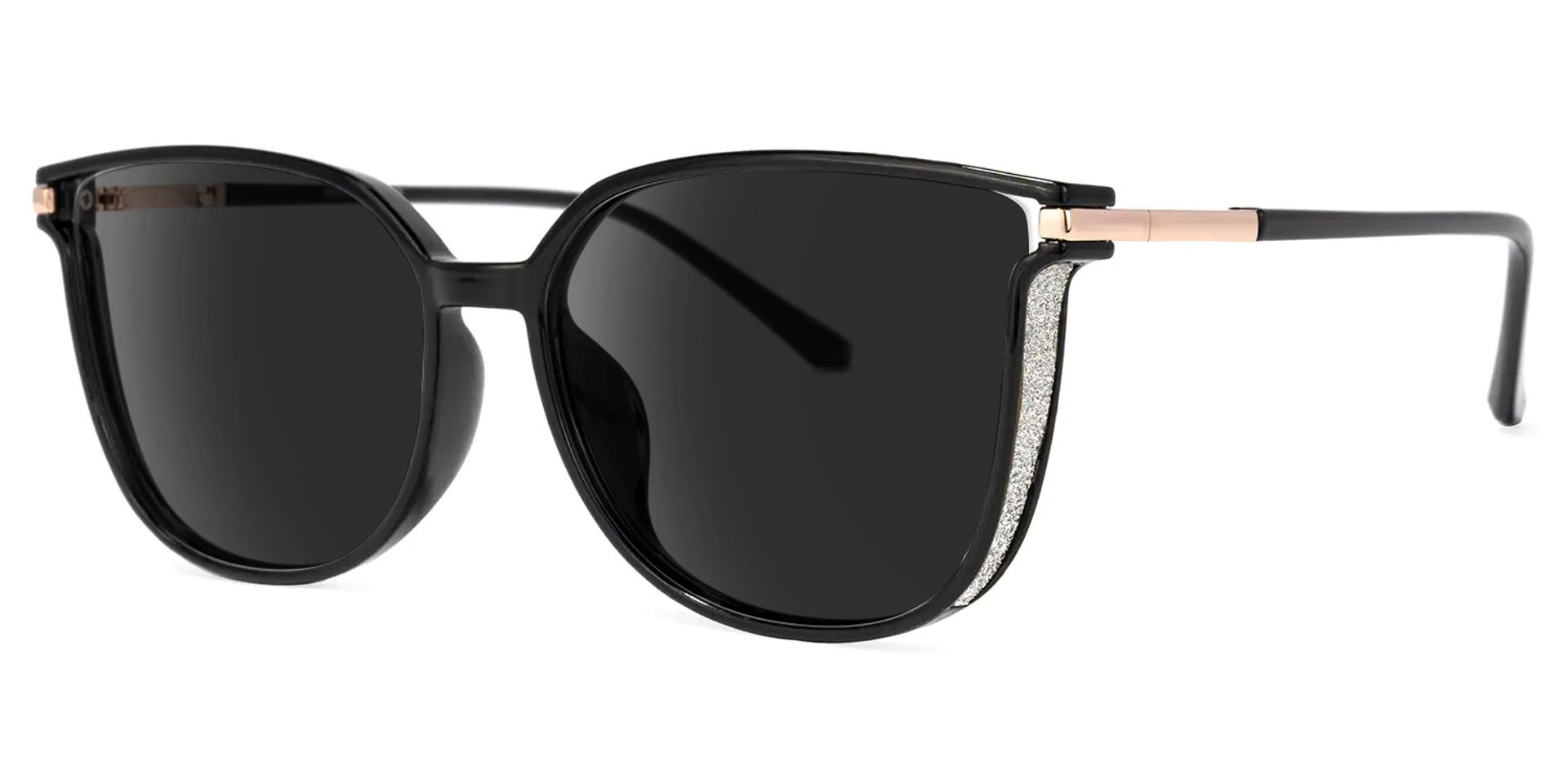 Rodz Square Black Sunglasses | ZEELOOL Canada1