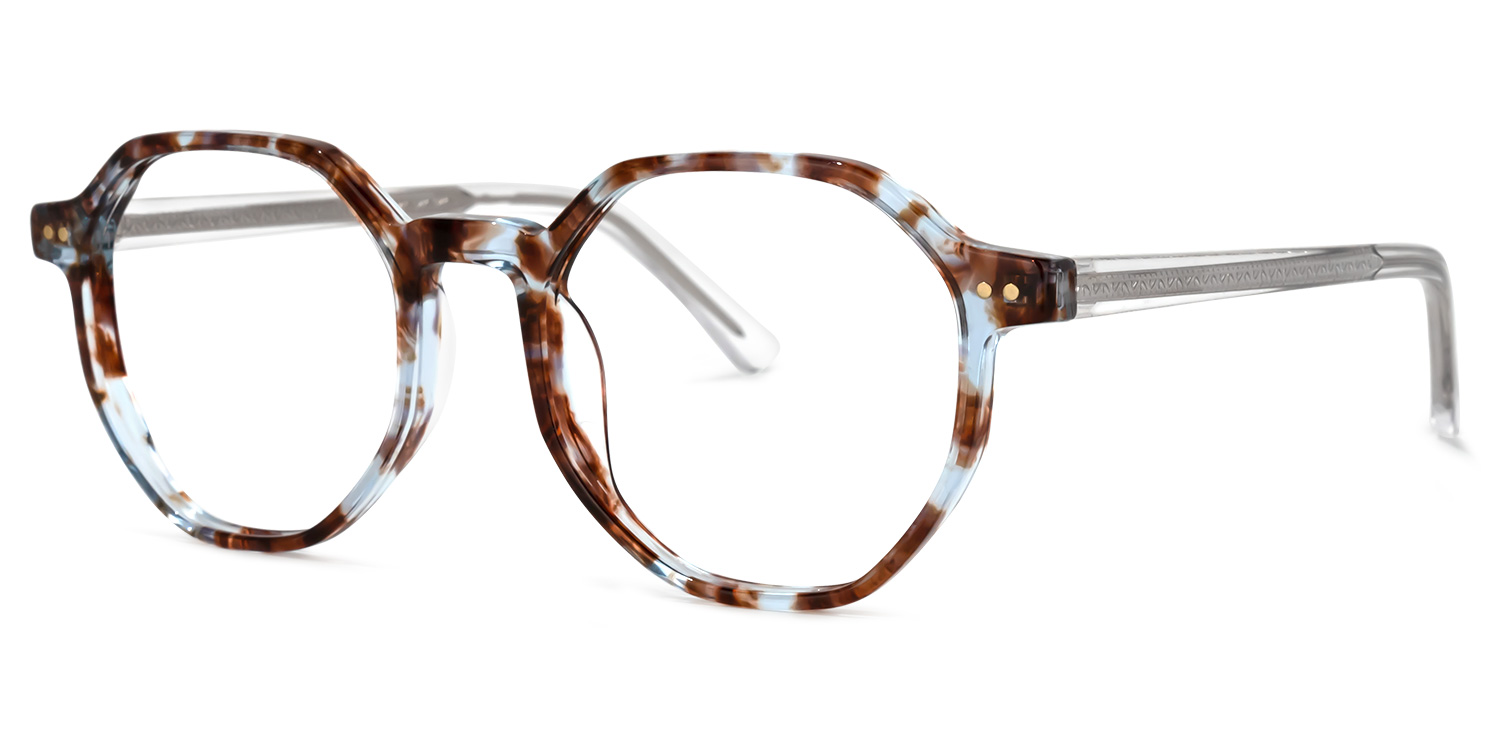 Steven Geometric Floral Glasses | ZEELOOL Canada1