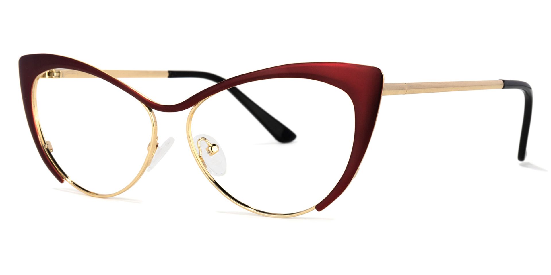 Cateye Red Glasses | ZEELOOL Canada1