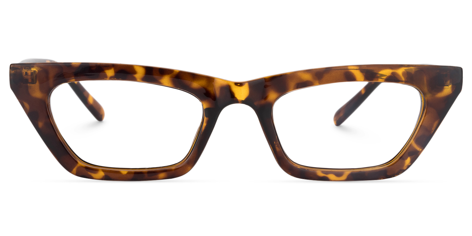 Cat Eye Yellow Tortoise Glasses | ZEELOOL Canada0