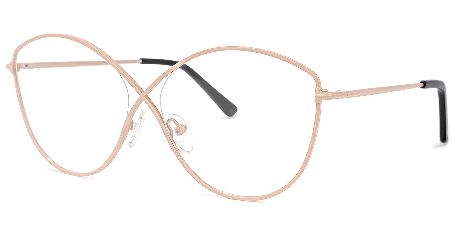 Garcia Geometric Pink Glasses | ZEELOOL Canada1