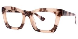 Vargas Square Pink-Floral Glasses1