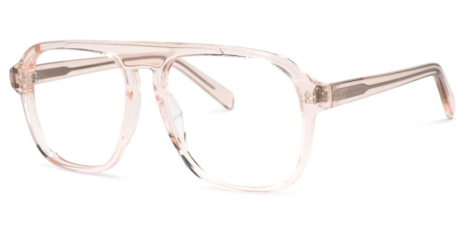 Shane Geometric Beige Glasses | ZEELOOL Canada1