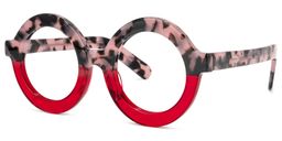 Calhoun Two-Tone Round Glasses1