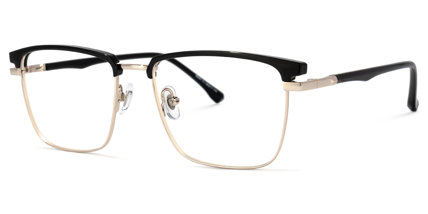 Kierriah Browline Black Glasses | ZEELOOL Canada1