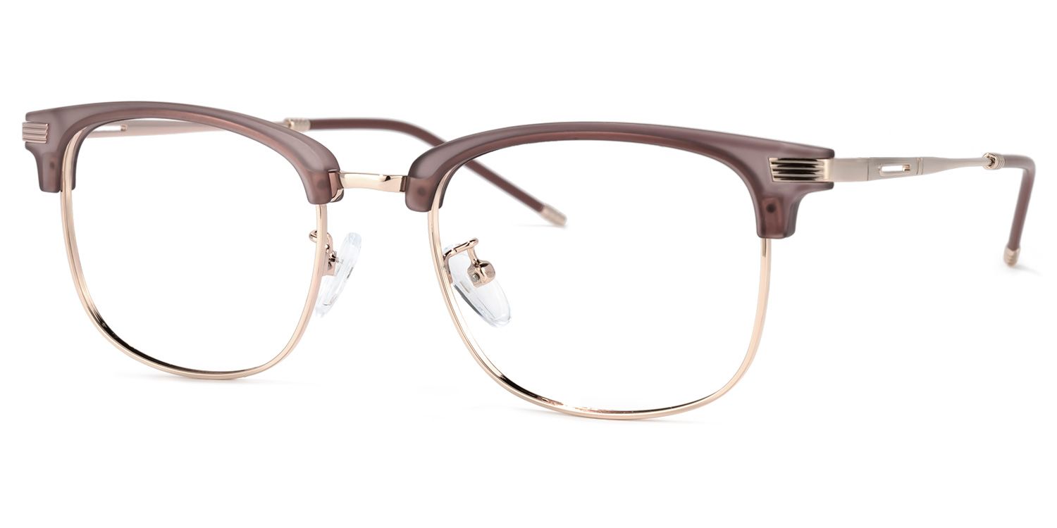 Mannella Browline Tawny Glasses | ZEELOOL Canada1