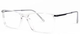 Mikysha Rectangle Clear Glasses1