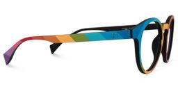 Street-Artist Multicolor Round Glasses2