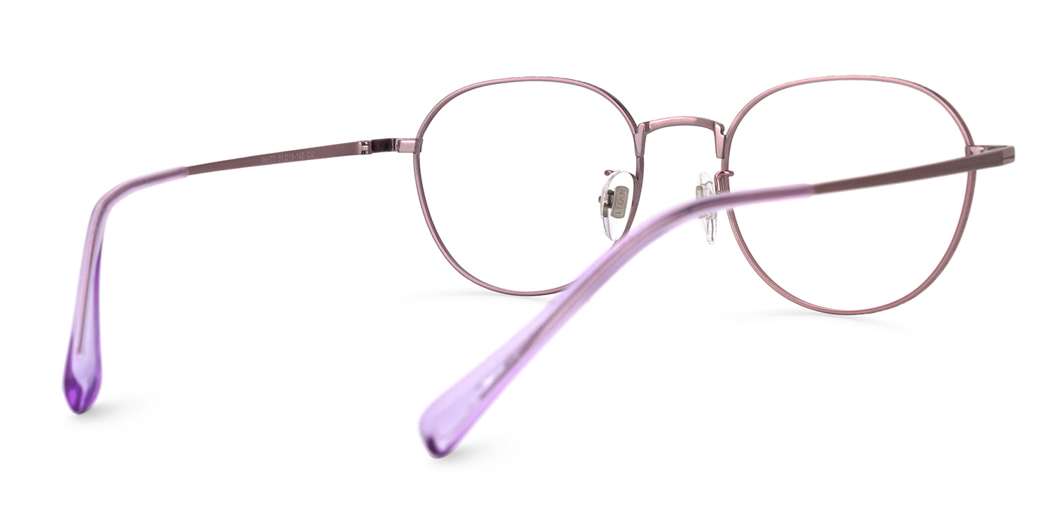 Vasquez Geometric Purple Glasses3