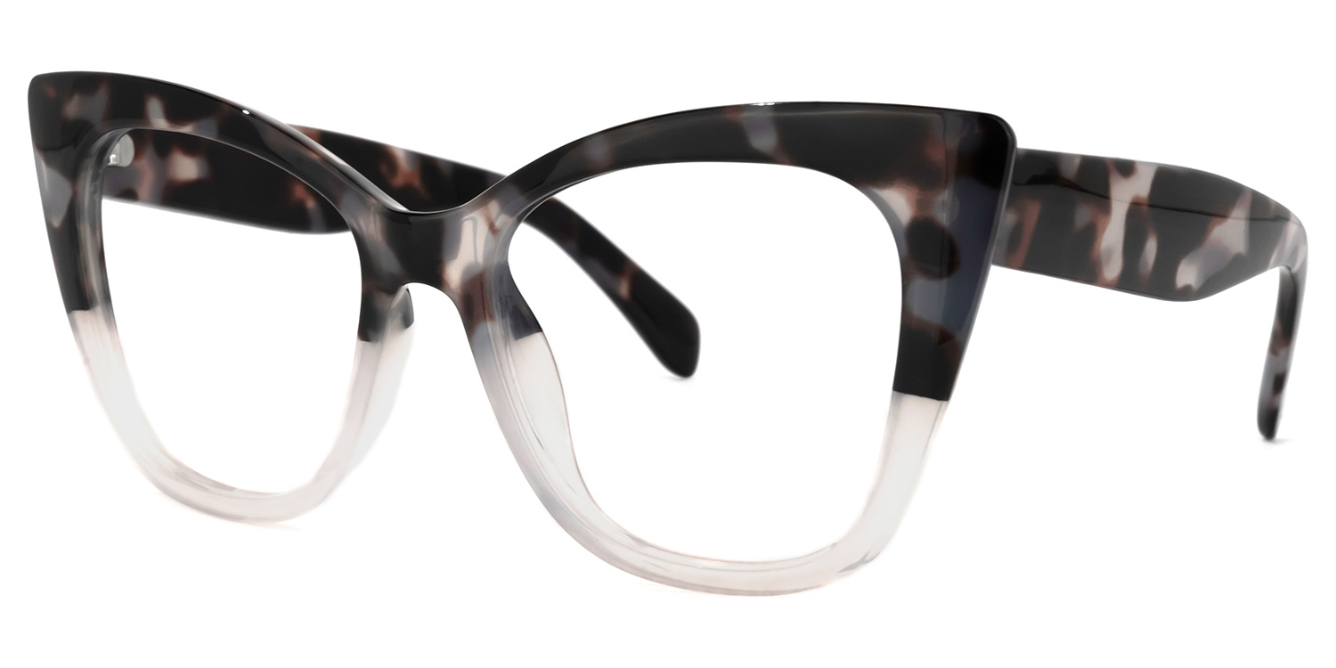 Royster Cateye White Glasses | ZEELOOL Canada1