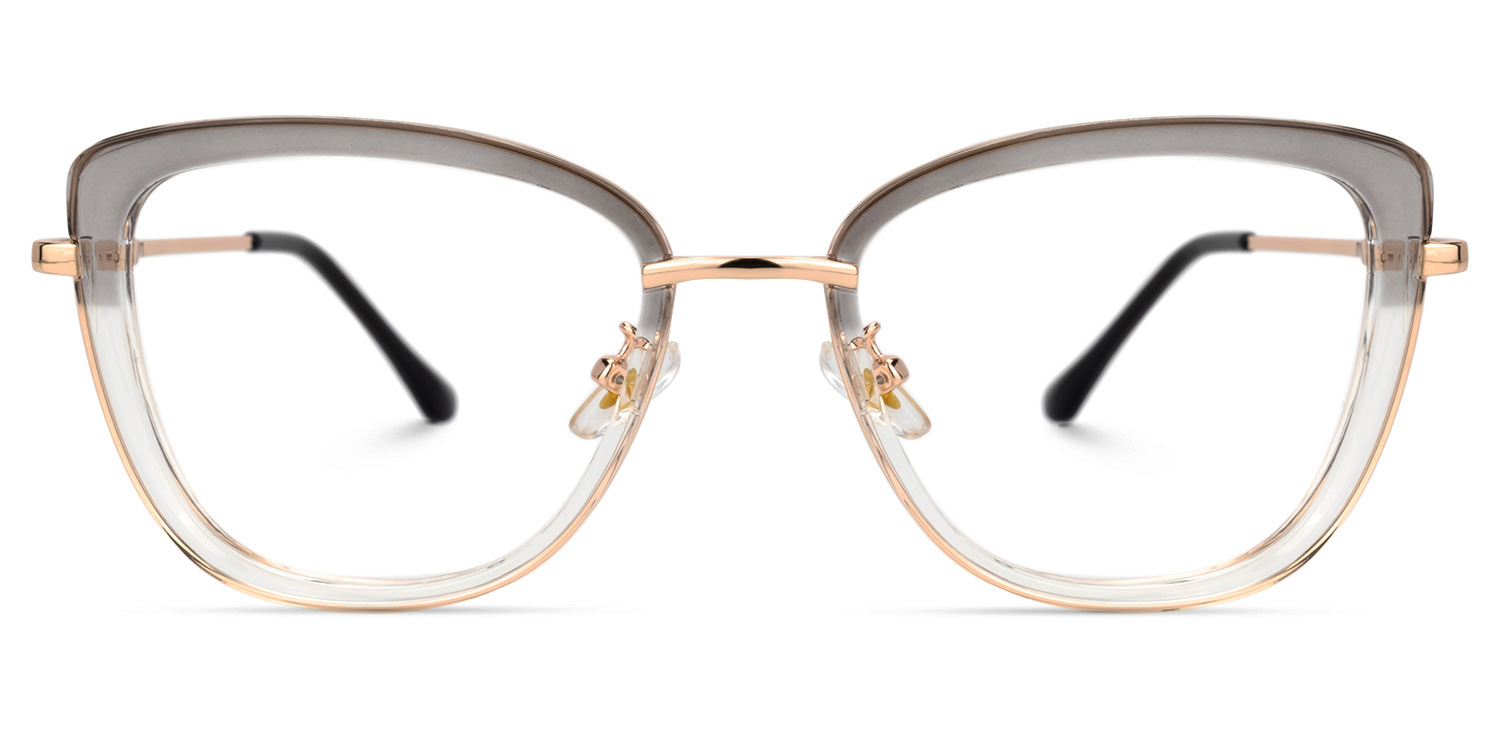 Mulero Square Gray Glasses | ZEELOOL Canada0