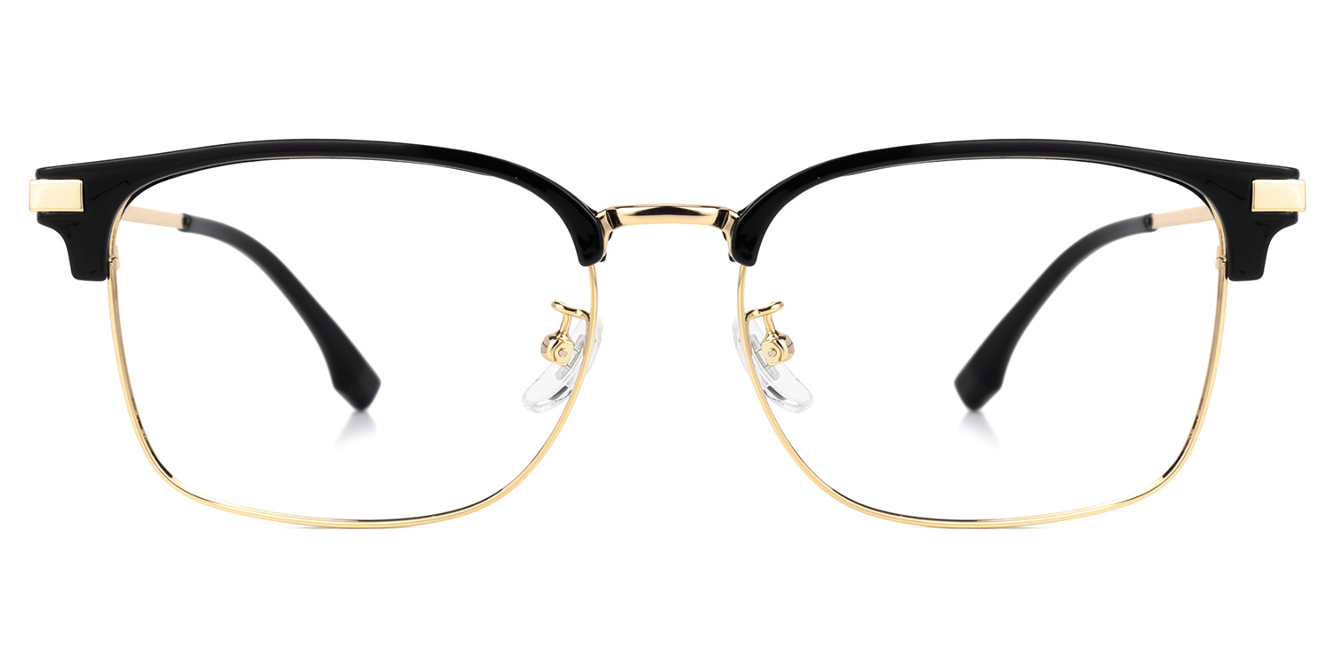 Turkessa Browline Gold Glasses0