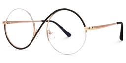 Flozif Round Black Glasses3