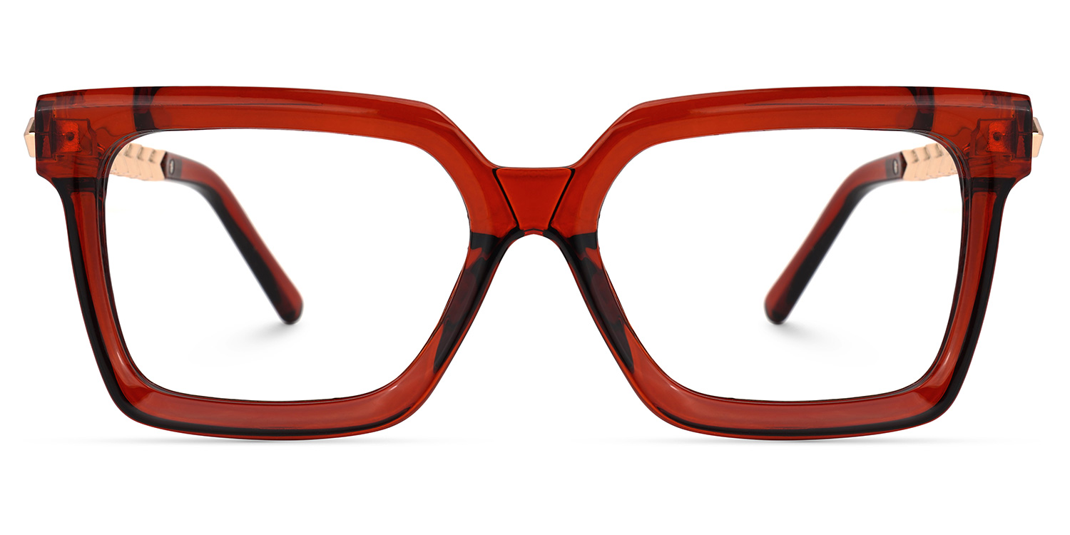 Andino Square Red Glasses | ZEELOOL Canada0