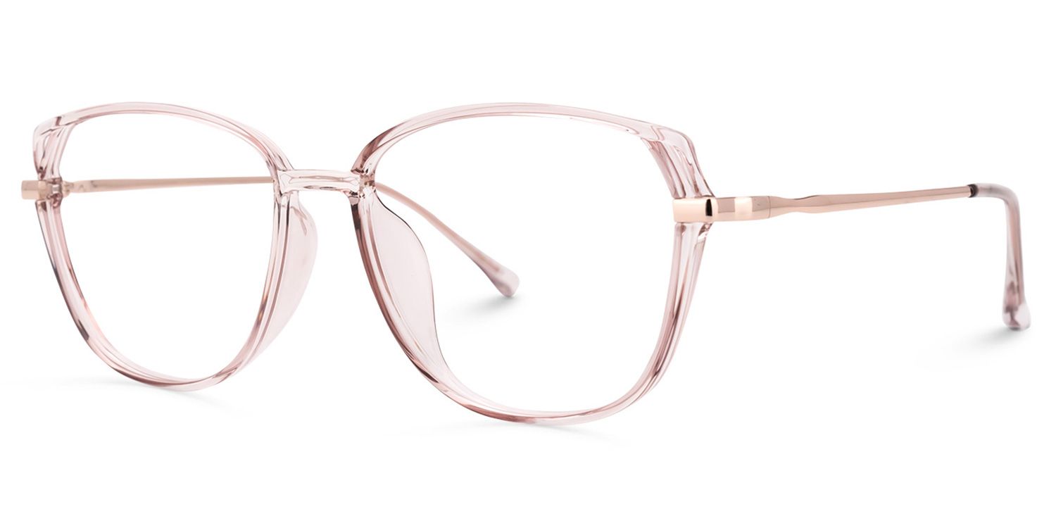 Haygood Cateye Pink Glasses | ZEELOOL Canada1