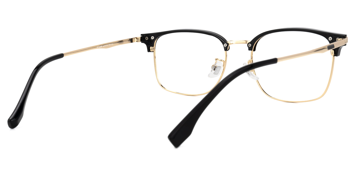 Turkessa Browline Gold Glasses | ZEELOOL Canada3
