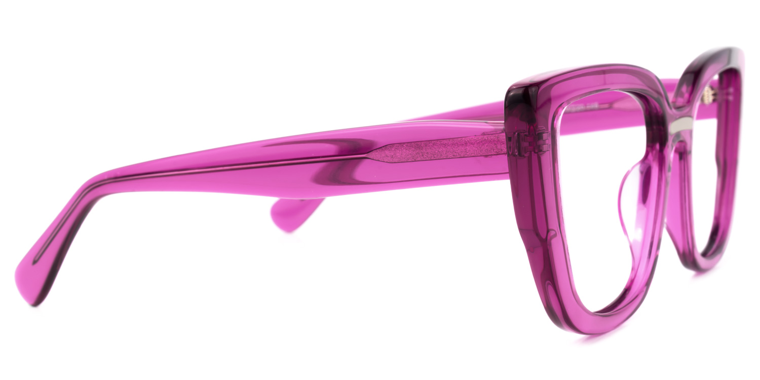 Peggy Cateye Purple Glasses | ZEELOOL Canada2