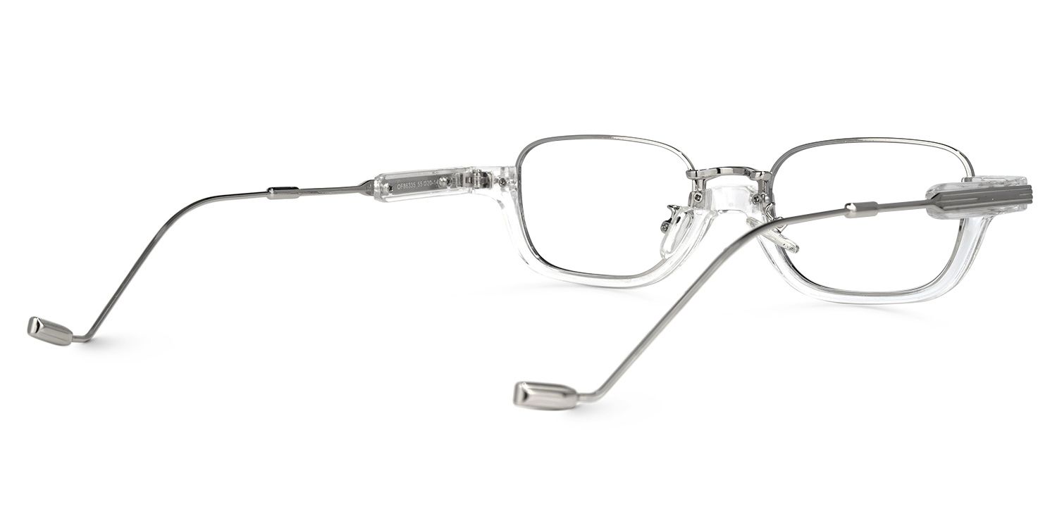 Coloow Rectangle Clear Glasses | ZEELOOL Canada3
