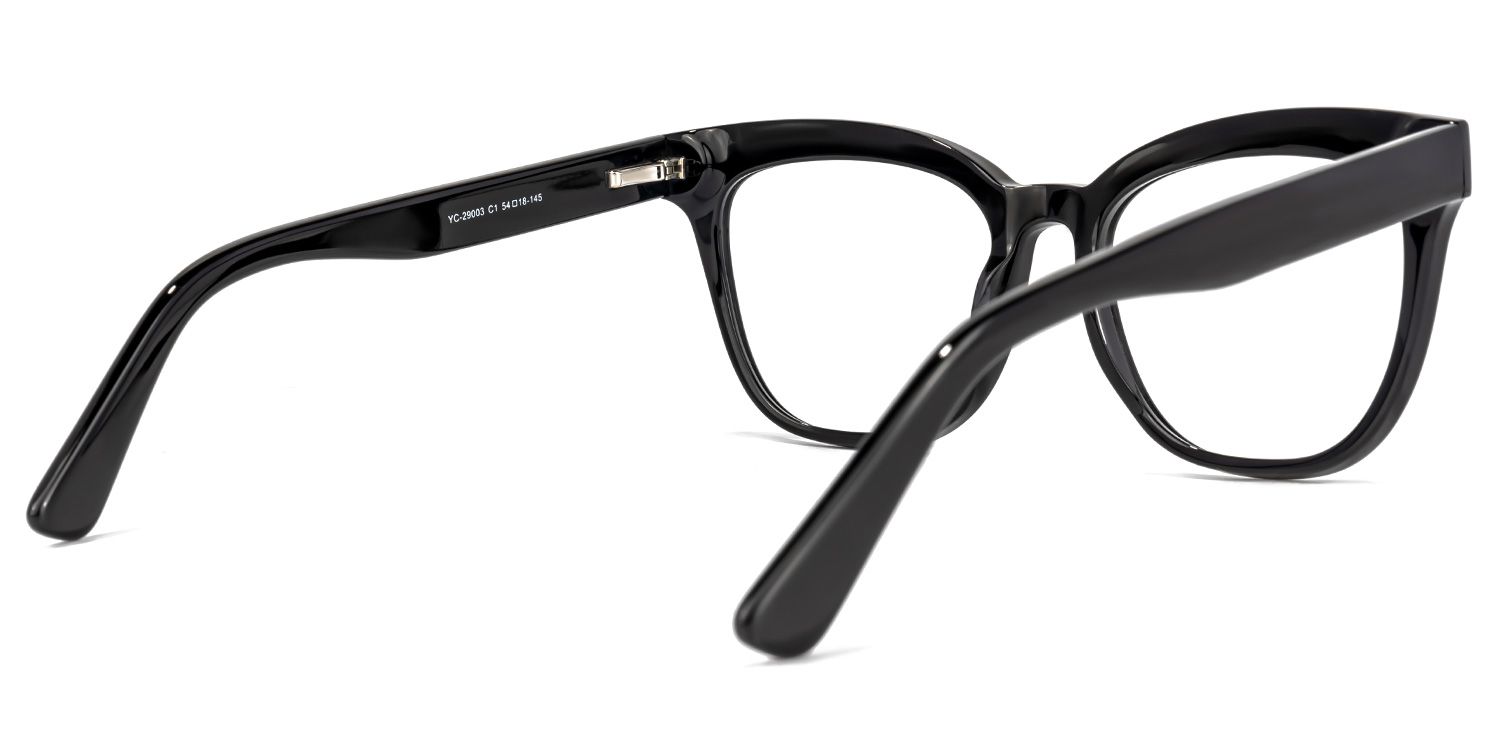 Payne Square Black Glasses | ZEELOOL Canada3