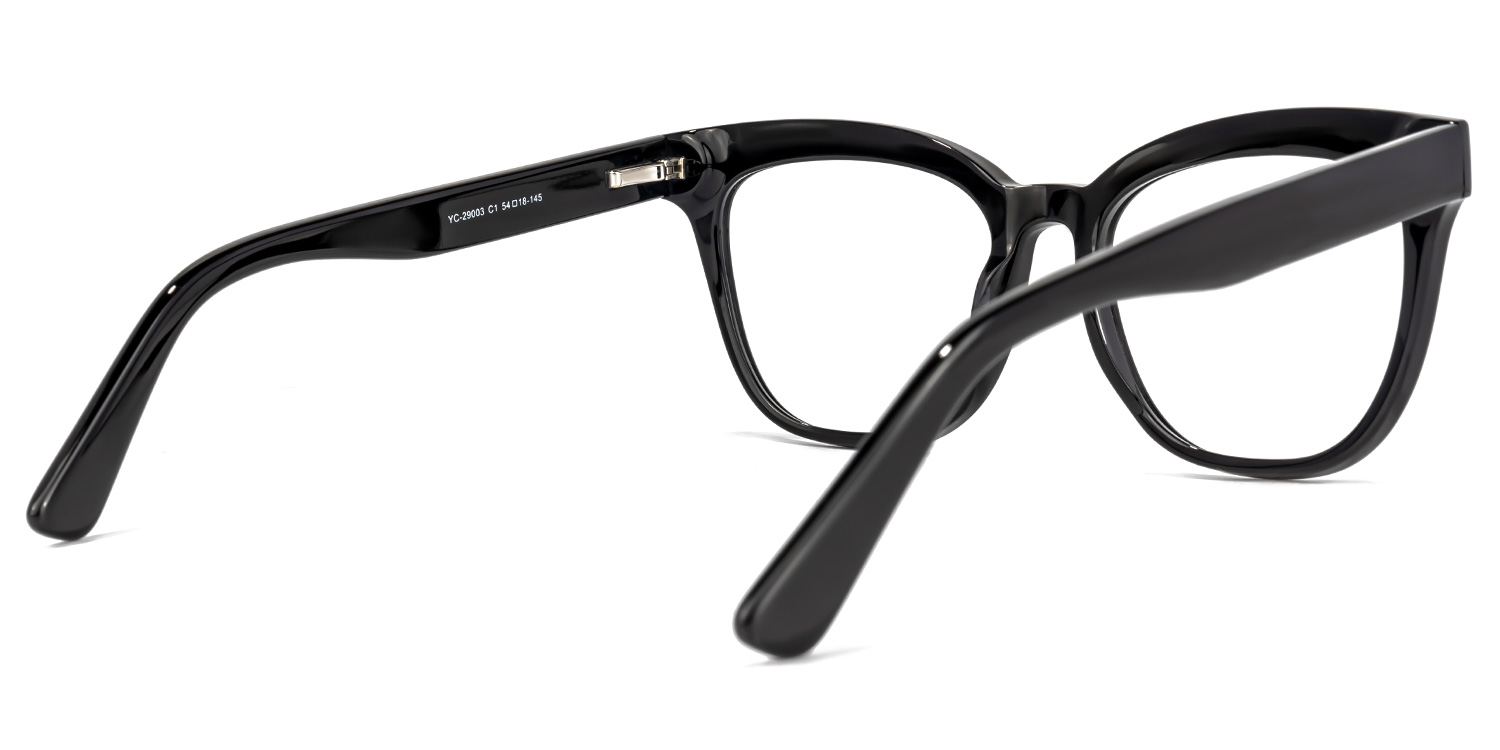 Payne Square Black Glasses | ZEELOOL Canada3