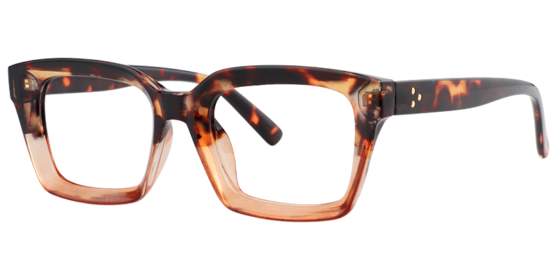 Rectangle Tortoise Reading Glasses | ZEELOOL Canada2
