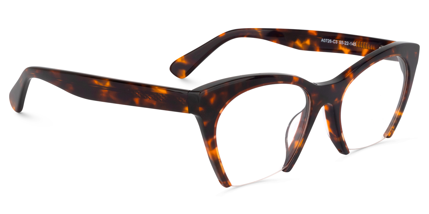 Christine Cat Eye Tortoise Glasses | ZEELOOL Canada2