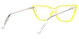 Yosef Cateye Yellow Glasses3
