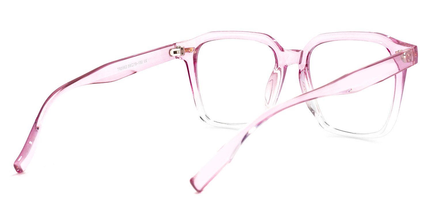 Rivera Square Pink Glasses3