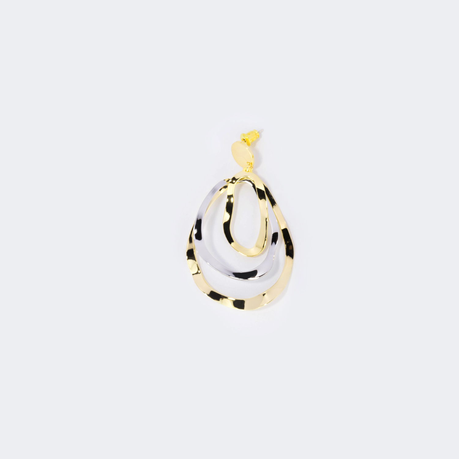 Stylish Pear-Shaped Metal Earrings | ZEELOOL Canada2