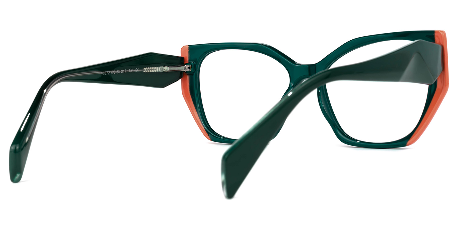 Phelts Geometric Green Glasses | ZEELOOL Canada3