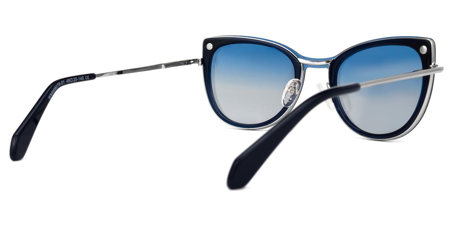 Paulette Clip-on Blue Glasses | ZEELOOL Canada4