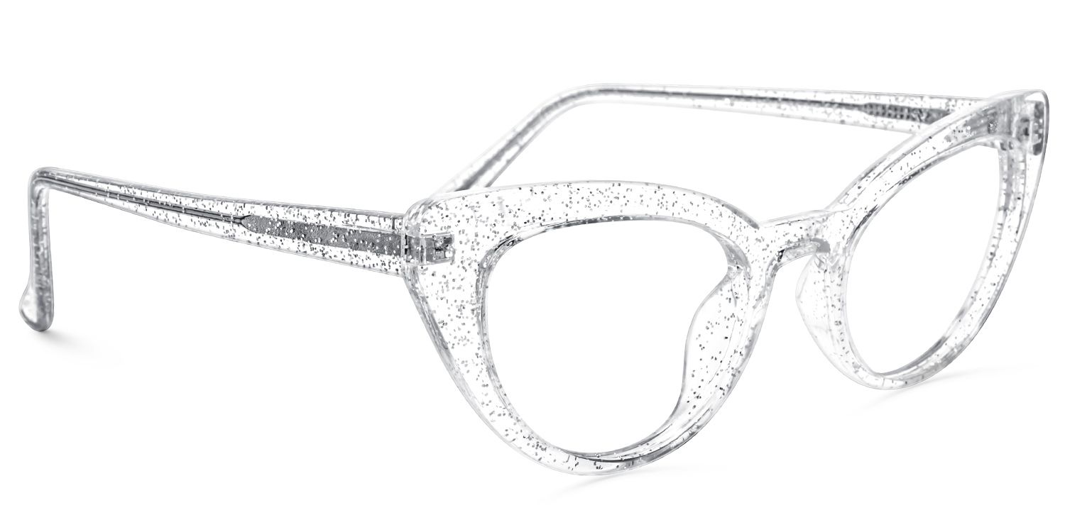 Evans Cateye Clear Glasses | ZEELOOL Canada2