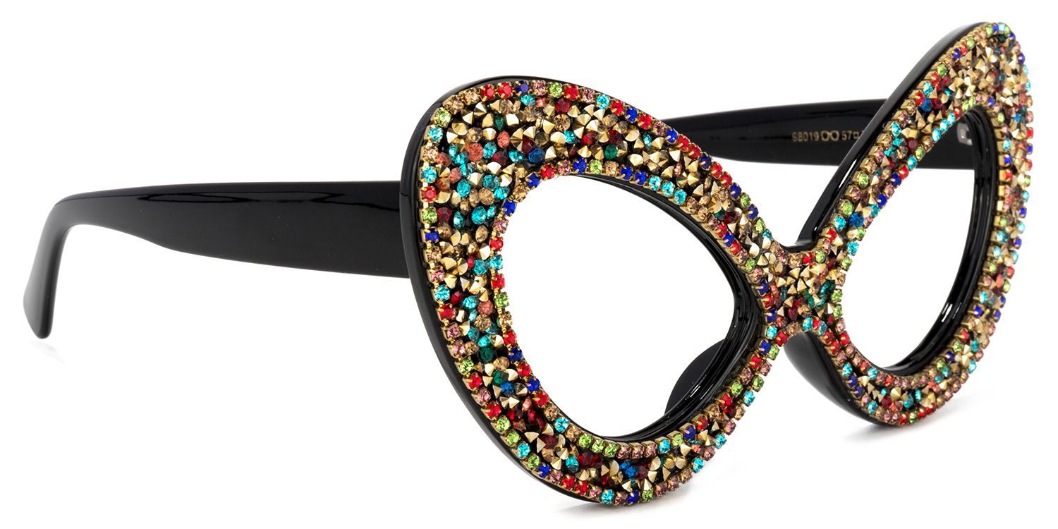 Poppy Cateye Colorful Glasses | ZEELOOL Canada2