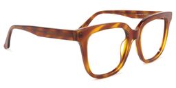 Quiana Square Yellow-Tortoise Glasses2