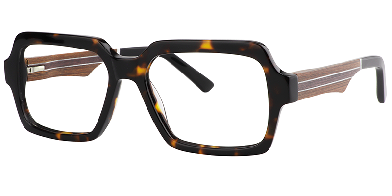 Jack Rectangle Tortoise Glasses | ZEELOOL Canada2