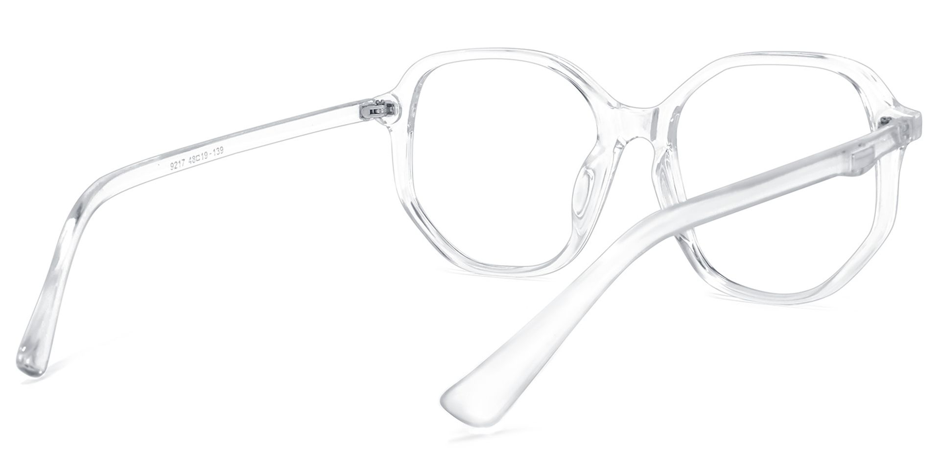 Rylee Geometric Clear Glasses | ZEELOOL Canada4