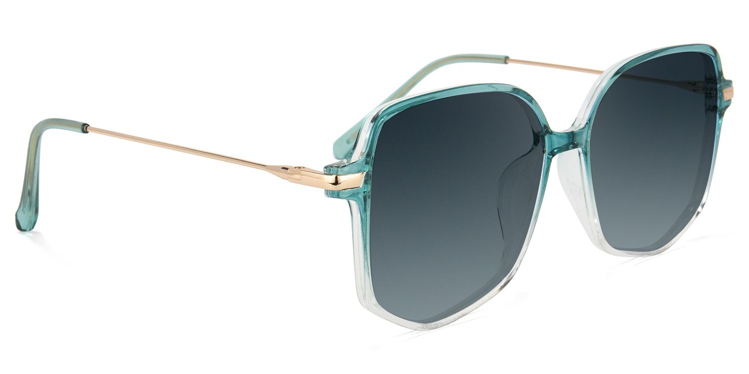 Payton Tr90 Green Frame Sunglasses | ZEELOOL CA2