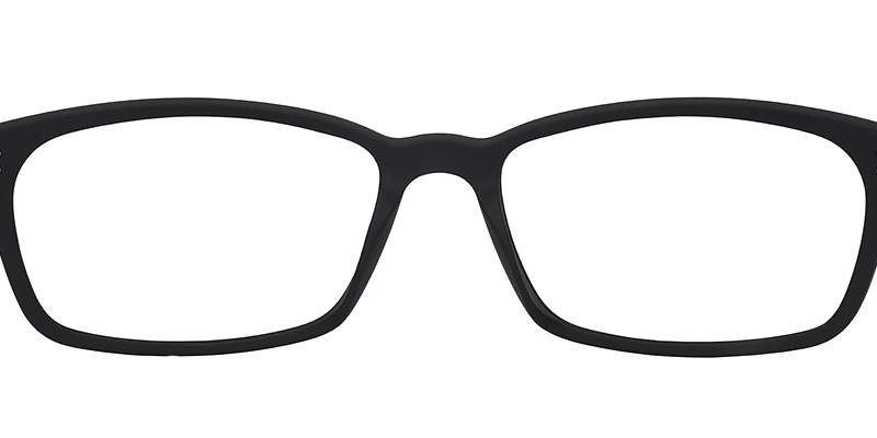 Lacy Rectangle Black Red Sports Glasses | ZEELOOL Canada2