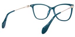 Westley Butterfly Peacock-Green Glasses4