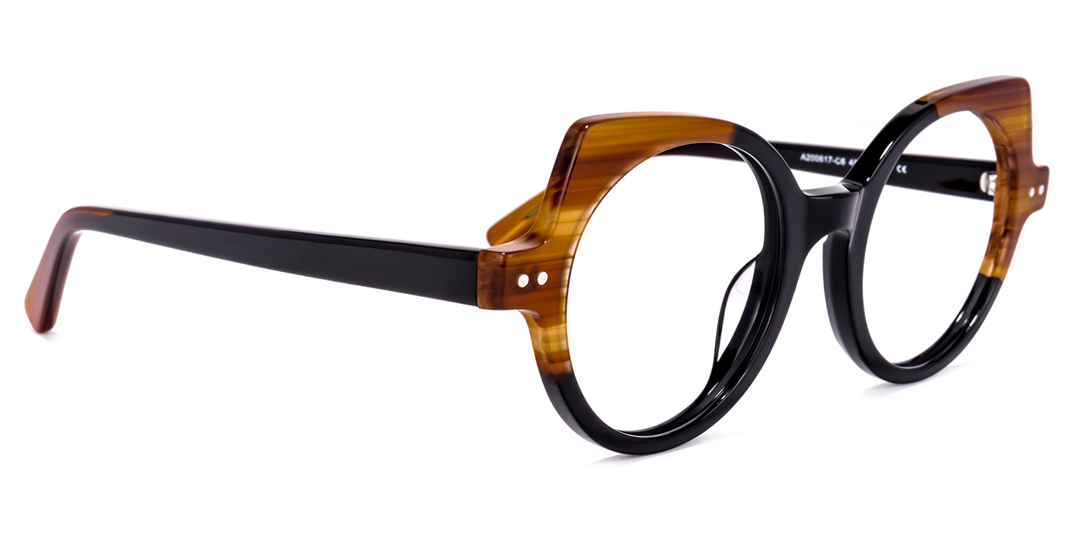 Gilbert Cateye Black Glasses | ZEELOOL Canada2