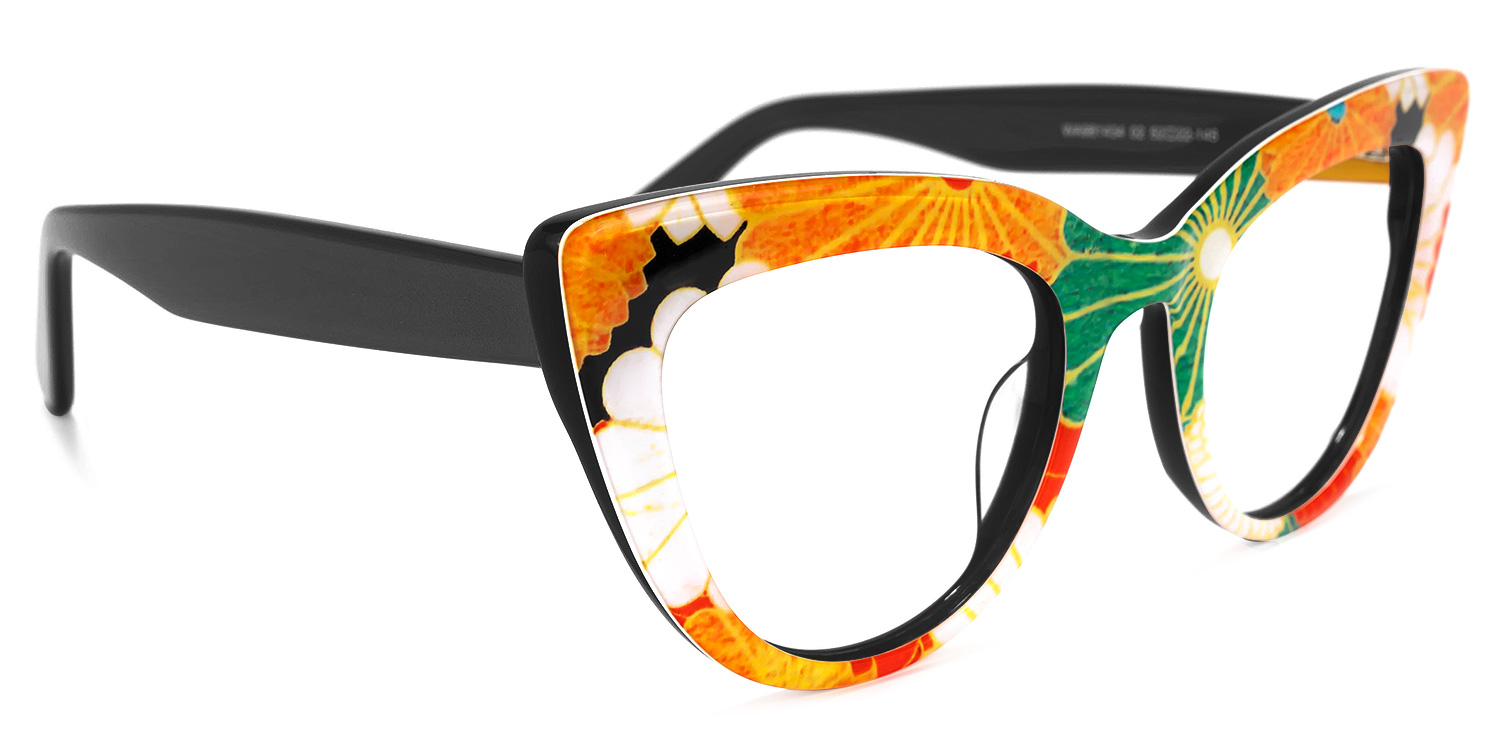 Makie Cateye Black Glasses | ZEELOOL Canada2