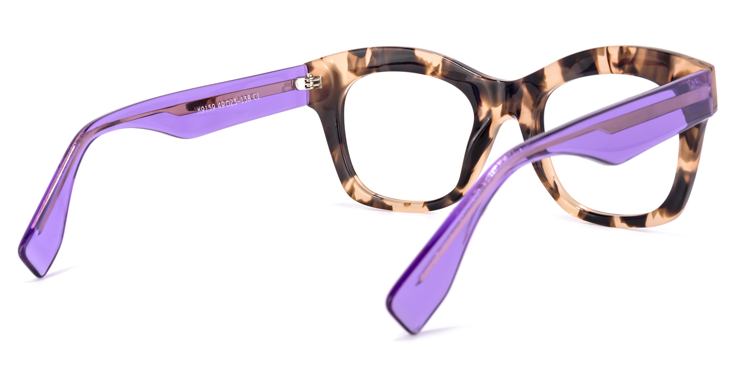 Erfurt Square Tortoise Glasses | ZEELOOL Canada4