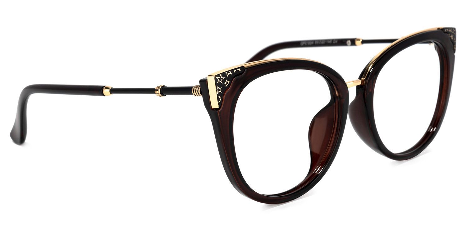 Dalton Cat Eye Burgundy Glasses | ZEELOOL Canada2