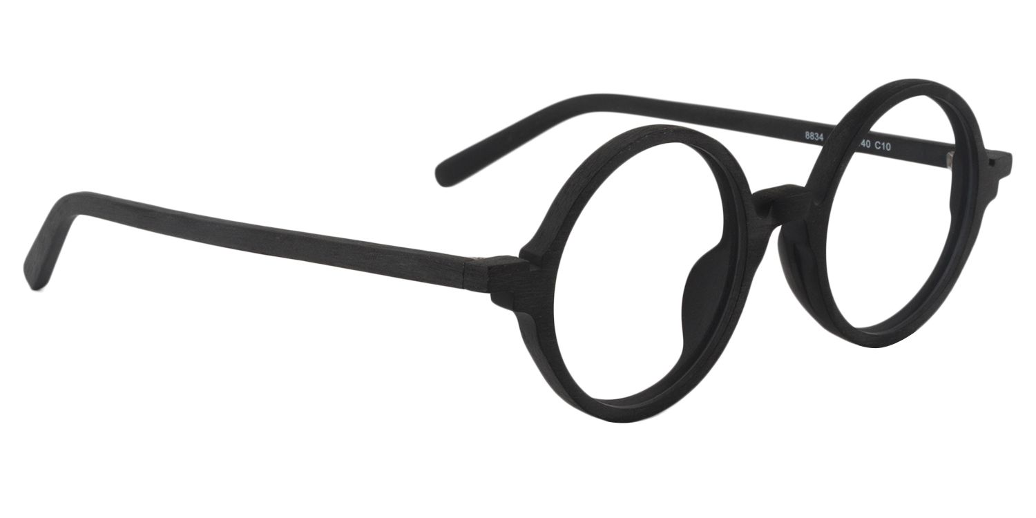 Round Black Glasses | ZEELOOL Canada2
