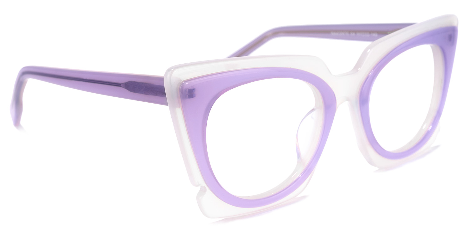 Wingate Cateye Purple Glasses | ZEELOOL Canada2