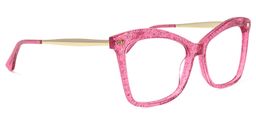 Isaebella Bright-Pink Butterfly Glasses2