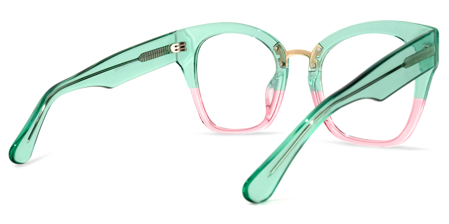 Denis Cat Eye Pink Glasses | ZEELOOL Canada4