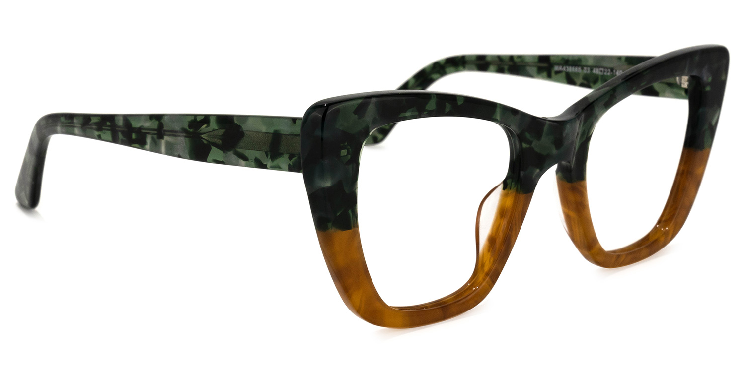 Lewis Cateye Two-Tone Glasses | ZEELOOL Canada2
