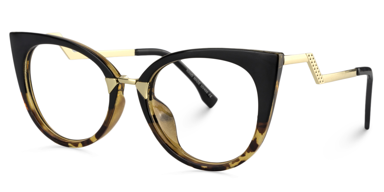 Cat Eye Tortoise Glasses | ZEELOOL Canada3