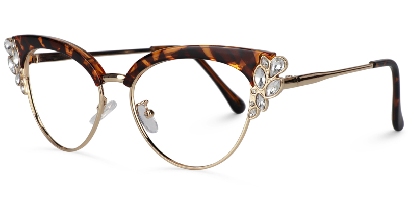 Hearn Cat Eye Tortoise Glasses | ZEELOOL Canada4